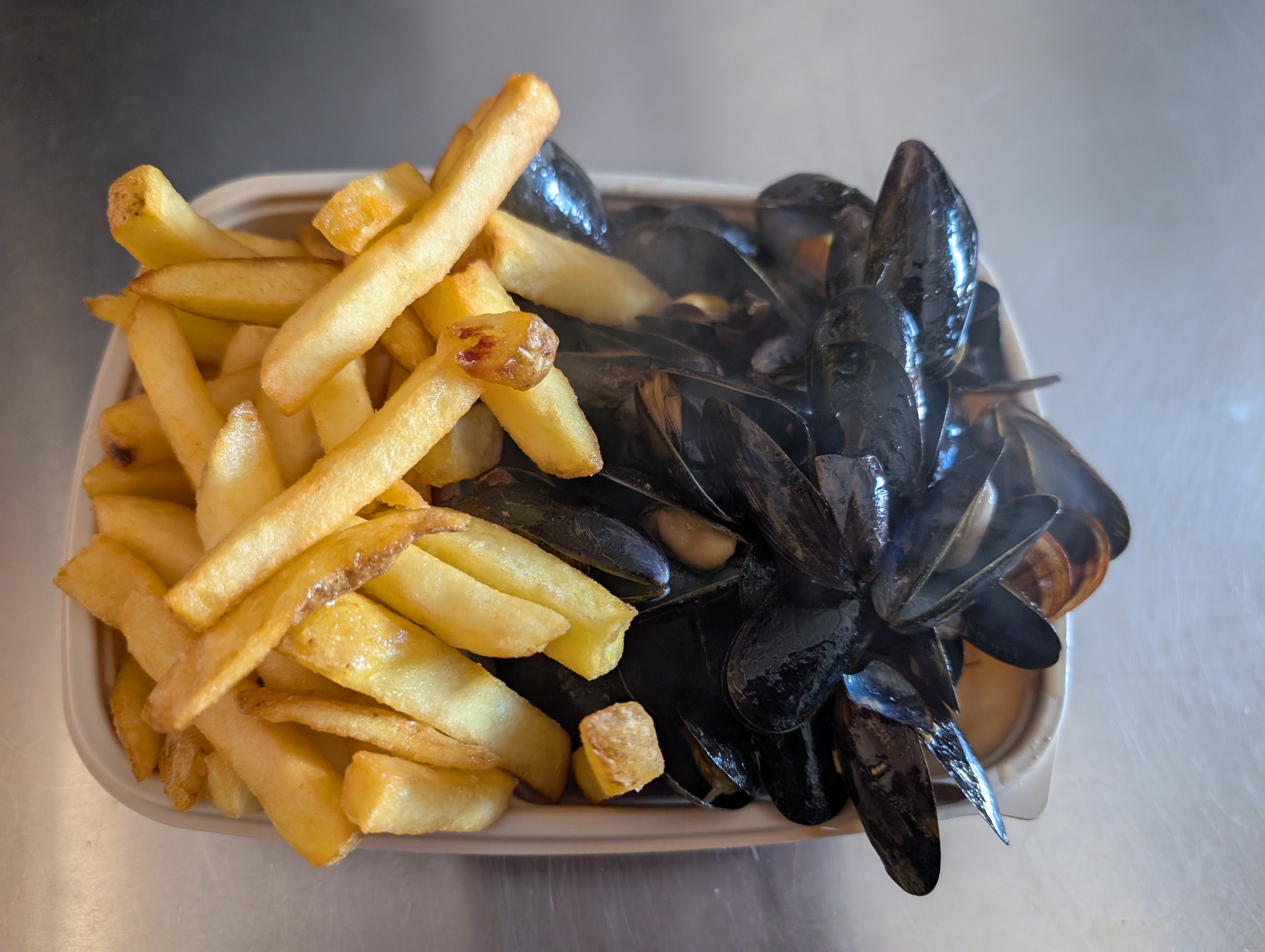 Moules à la plancha du Brocabar